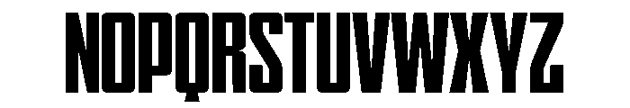 WTSkrappa Narrow Font UPPERCASE