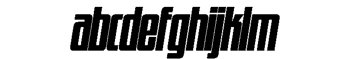 WTSkrappa NarrowItalicTight Instance FONT