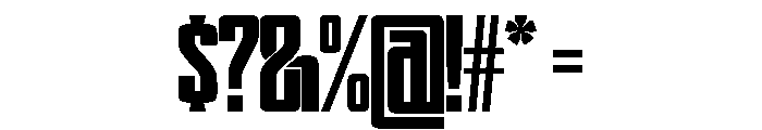 WTSkrappa NarrowTight Instance Font OTHER CHARS