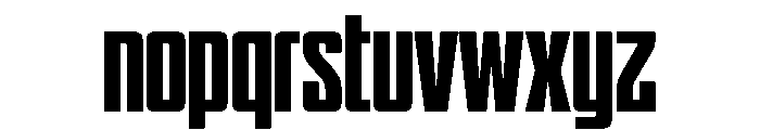 WTSkrappa Narrow Font LOWERCASE