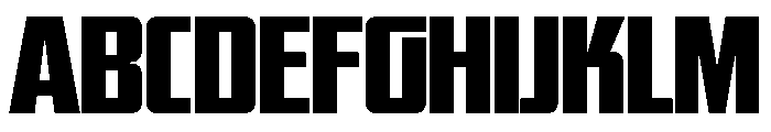 WTSkrappa Reasonable Instance Font UPPERCASE