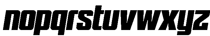 WTSkrappa ReasonableItalic Instance Font LOWERCASE
