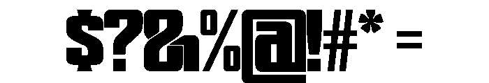 WTSkrappa ReasonableTight Instance Font OTHER CHARS
