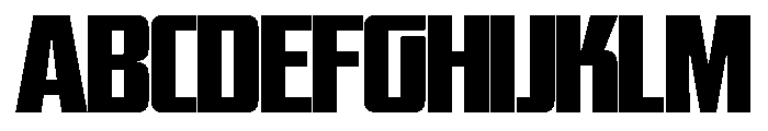 WTSkrappa ReasonableTight Instance Font UPPERCASE