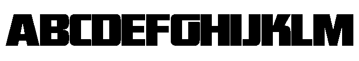 WTSkrappa WideTight Instance Font UPPERCASE