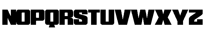 WTSkrappa WideTight Instance Font UPPERCASE