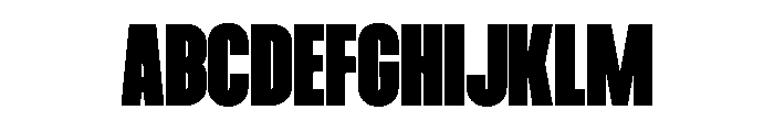 WTVelo Black Font UPPERCASE