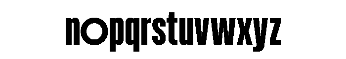 WTVelo Bold Font LOWERCASE