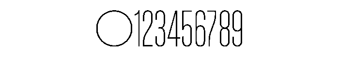 WTVelo ExtraLight Font OTHER CHARS