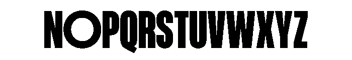 WTVelo Heavy Font UPPERCASE