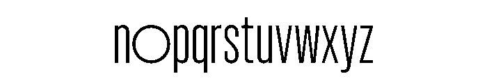 WTVelo Light Font LOWERCASE