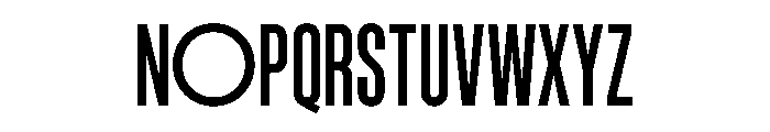 WTVelo Medium Font UPPERCASE