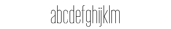 WTVelo Thin FONT