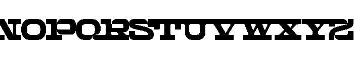 WTZaft P120Grit Font UPPERCASE