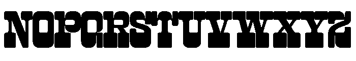 WTZaft2 A1 Font UPPERCASE