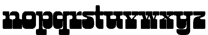 WTZaft2 A1 Font LOWERCASE