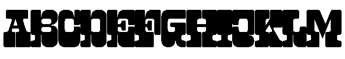 WTZaft2 B1 Font UPPERCASE