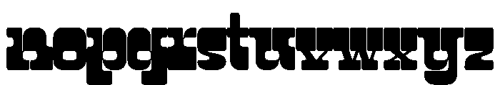 WTZaft2 B2 Font LOWERCASE