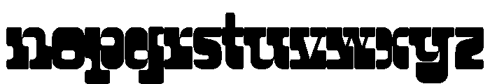 WTZaft2 C1 Font LOWERCASE