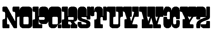 WTZaft2 C2 Font UPPERCASE