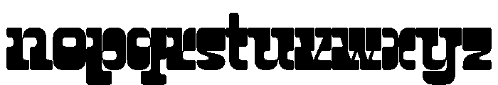 WTZaft2 C2 Font LOWERCASE