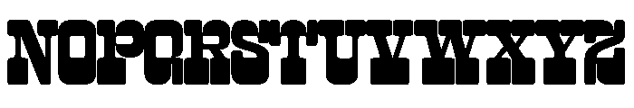 WTZaft2A 1 Instance Font UPPERCASE