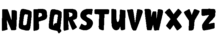 Wubbo Jumble Font UPPERCASE