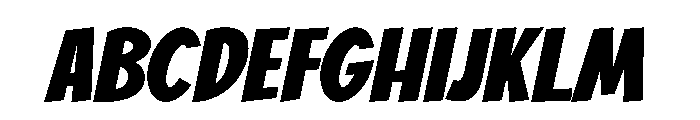 Wumbly Bold Italic FONT
