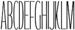 WUB - Northville 10 Thin otf (100) Font UPPERCASE