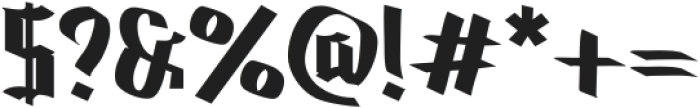 Wukang-Regular otf (400) Font OTHER CHARS