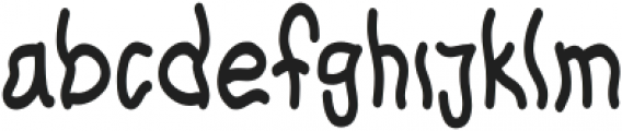 Wumboo Thin otf (100) Font LOWERCASE