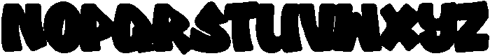 Wush Shadow otf (400) Font LOWERCASE