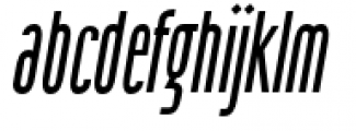 Wurz Light Italic Font LOWERCASE
