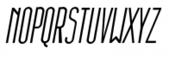 Wurz Thin Italic Font UPPERCASE