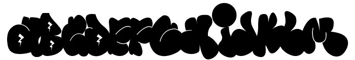 Wushand Graffiti Font UPPERCASE
