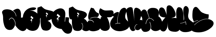Wushand Graffiti Font LOWERCASE