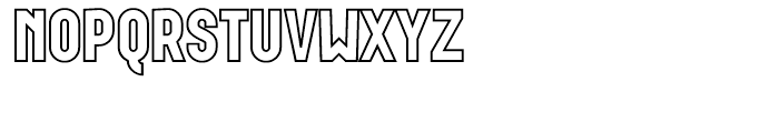 Wurz Display UP 3 Font UPPERCASE