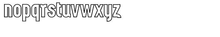 Wurz Display UP 3 Font LOWERCASE