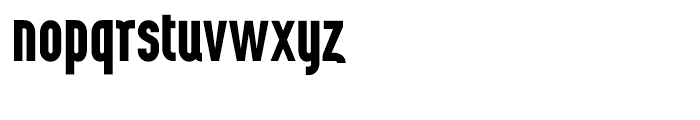 Wurz UP Bold Font LOWERCASE
