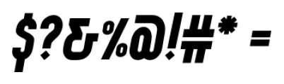 Wurz Bold Italic Font OTHER CHARS