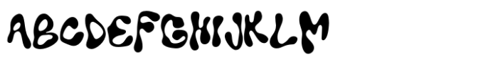 Wubberly Regular Font LOWERCASE