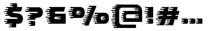 Wush Display Font OTHER CHARS