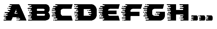 Wush Display Font UPPERCASE