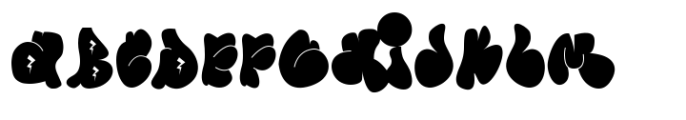 Wushand Graffiti Regular Font UPPERCASE