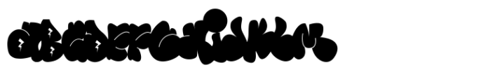Wushand Graffiti Style Font UPPERCASE