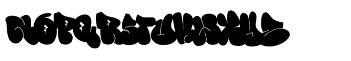Wushand Graffiti Style Font LOWERCASE