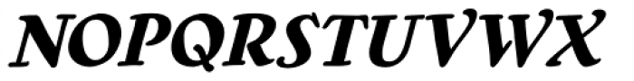Wuxtry Wuxtry Bold Italic Font UPPERCASE