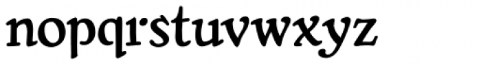 Wuxtry Wuxtry Regular Font LOWERCASE