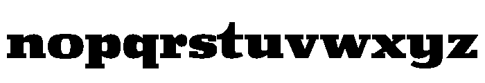 Wurlitzer Bold Font LOWERCASE