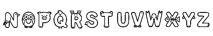 Wyatt Regular Font LOWERCASE
